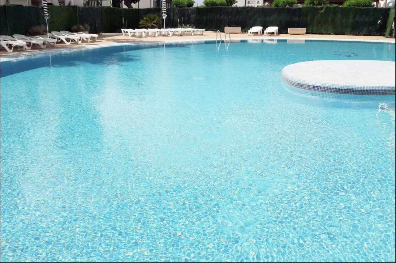 Apartamento Bajo Con Piscina Macarella Cala'N Blanes  Exterior foto